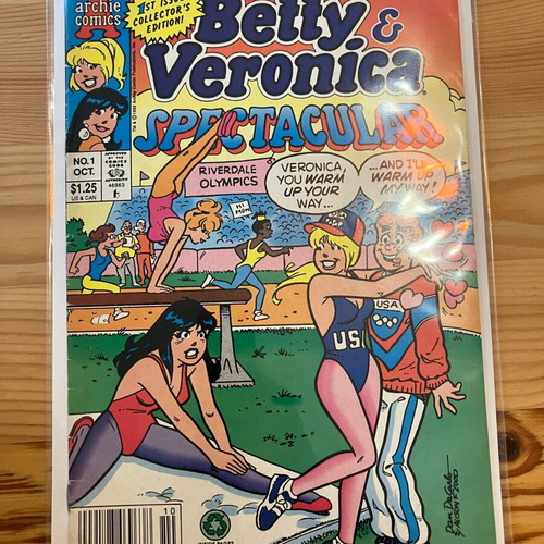 Betty & Veronica Spectacular #1 comic used, first issue collector's edition