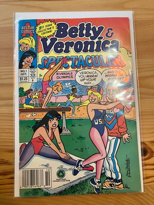 Betty & Veronica Spectacular #1 comic used, first issue collector's edition