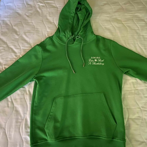 Amiri Hoodie M green like new