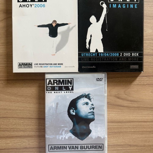 Armin van Buuren Armin Only DVD collection like new, classic trance