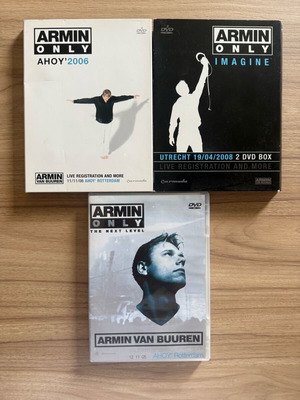 Armin van Buuren Armin Only DVD collection like new, classic trance