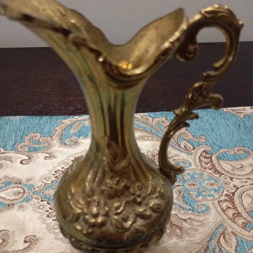 Vintage copperware set of 3 used pieces