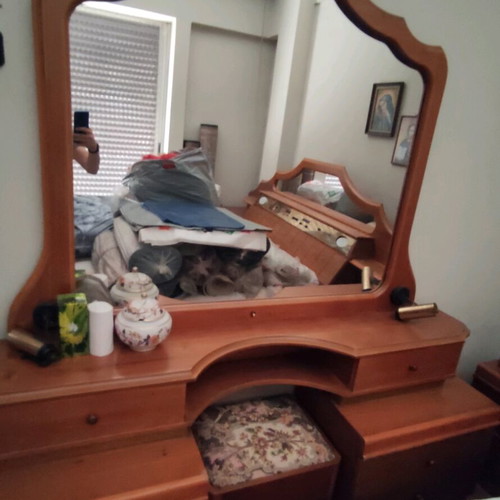 Bedroom furniture with mirror used