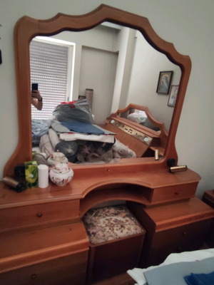 Bedroom furniture with mirror used