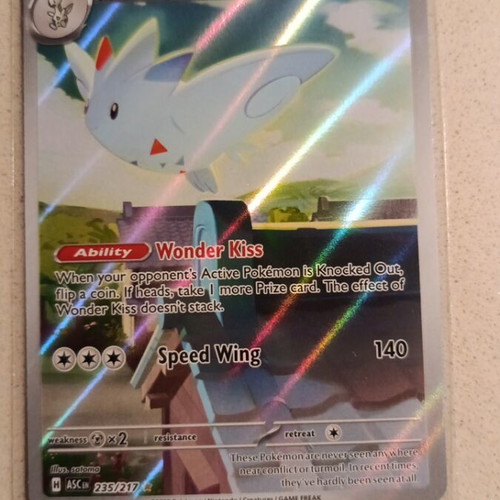 Togekiss Pokémon Card Ascended Heroes 235/217 New