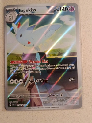 Togekiss Pokémon Card Ascended Heroes 235/217 New