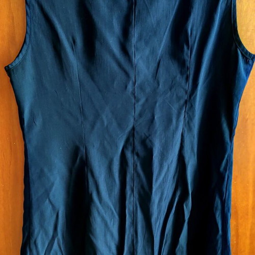 Shein dress new, size S, blue with embroidery