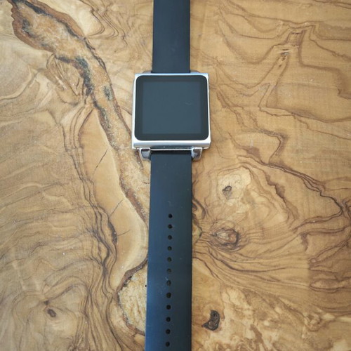 Apple iPod Nano 16GB used with wristband for watch conversion