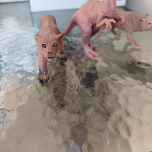 Children's animal figures new, set of 3