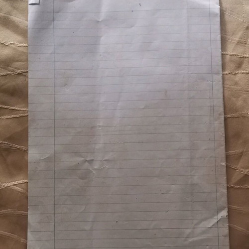 Notary sale document of land 1927 used