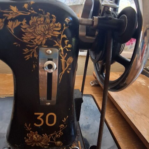 Pfaff sewing machine used, treadle cabinet, fully functional