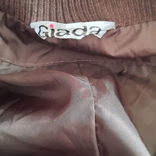 Giada women's brown sleeveless jacket XL48/50 like new