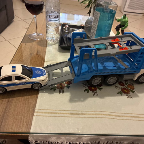 Road Assistance and Police Toy Car used with sounds and lights
