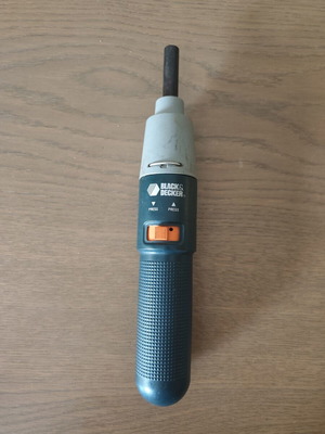 Black & Decker electric screwdriver KC9072 2.4V 130rpm for parts