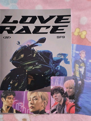 Sf9 Kpop album Love Race like new