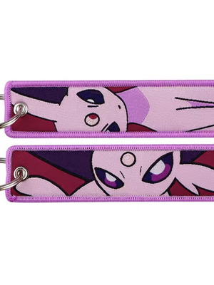 Pokemon Espeon double-sided keychain new