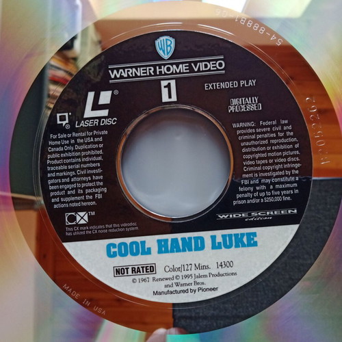 LaserDisc Cool Hand Luke (1967) like new, drama