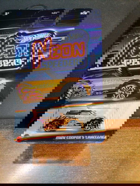 Hot wheels neon speeders Mini Cooper