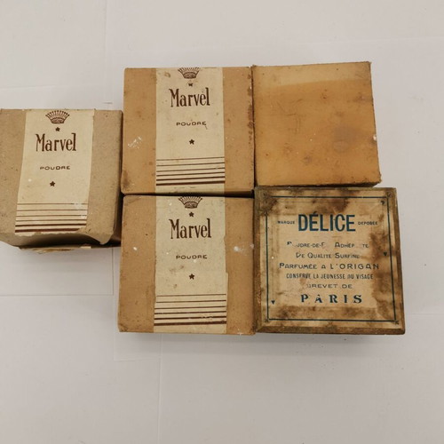 Marvel powders used, pack of 10 sealed from 1950