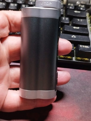 Aspire Zelos X Mod 80W μεταχειρισμένο, γκρι ασημί