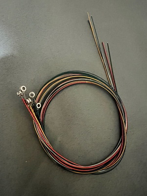 Guitar strings new, metal, set of 7