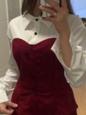 Σετ παντελόνι πουκάμισο καινούργιο στενή γραμμή