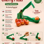 3D Printed Cherry Pitter new, ergonomic kitchen tool