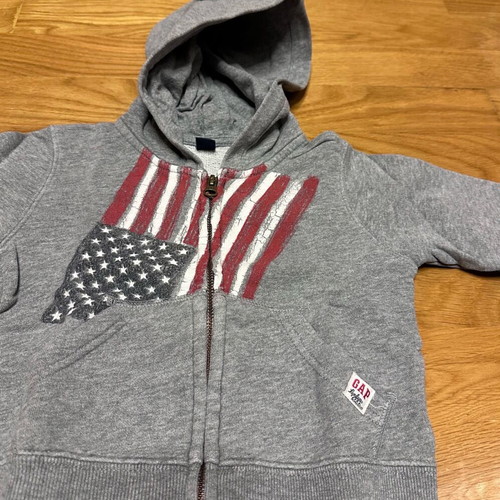 Baby Gap hoodie for 18-24 months unisex in gray color