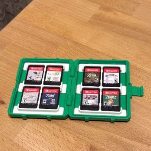 Nintendo Switch game case for 8 cartridges, new, 3D printed