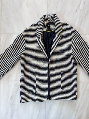 Primark jacket/blazer like new with navy and white stripes
