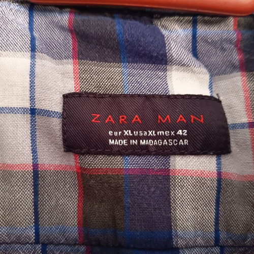 Zara Man shirt XL like new, multicolored
