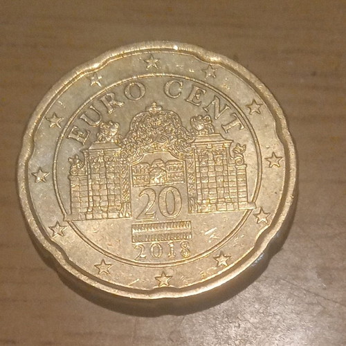 20 cents 2018 like new, Austria