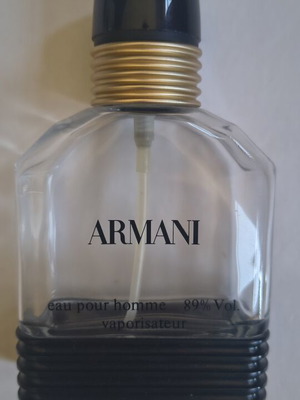 Armani Eau Pour Homme 1984 vintage μπουκάλι αρώματος, άδειο