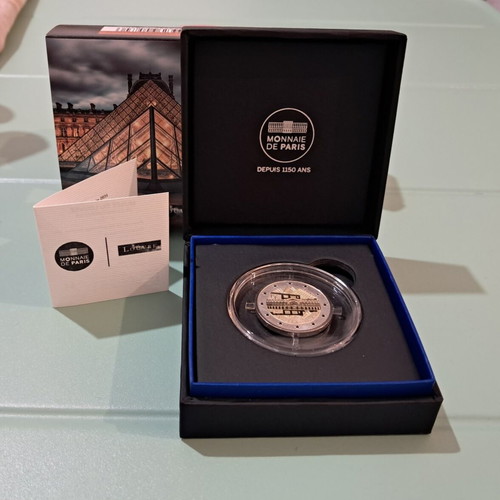 France 2025 2 Euro Reverse Proof Coin Louvre Museum new