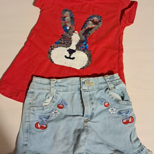 Kids Summer Clothes Set like new, 2 pieces, age 3-4