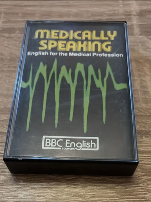 BBC English Medically Speaking κασέτα, vintage 1982 EMI Greece