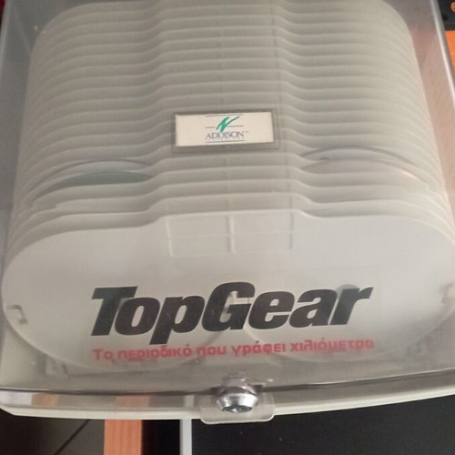 TopGear CD/DVD storage case, 80 slots