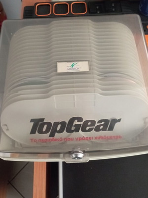 TopGear CD/DVD storage case, 80 slots