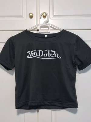 Von Dutch short black t-shirt new