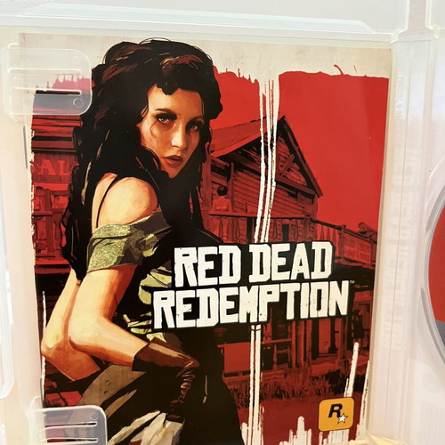 Red Dead Redemption PS3 game used with booklet and map