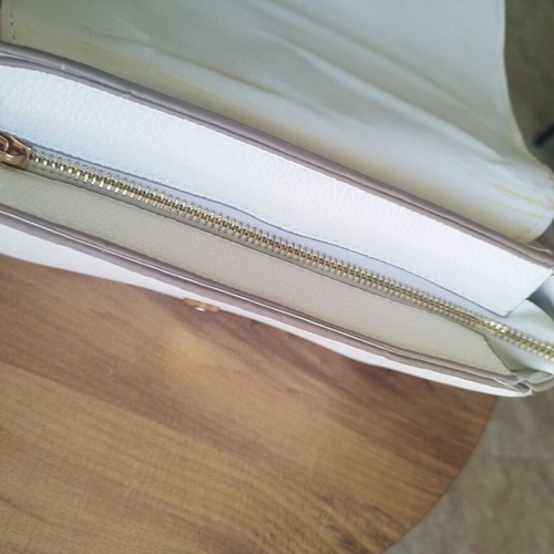 Stradivarius white crossbody bag new