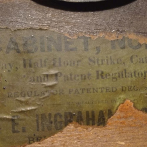Antique clock needs service