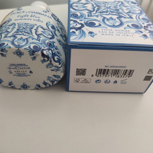 Dolce&Gabbana Light Blue Summer Vibes Eau de Toilette 125 ml new