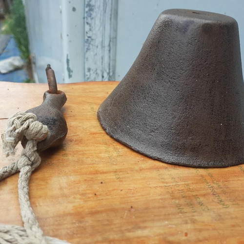 Small bell used, metal decoration or door chime