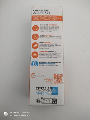 La Roche Posay Anthelios moisturizing face sunscreen for sensitive skin