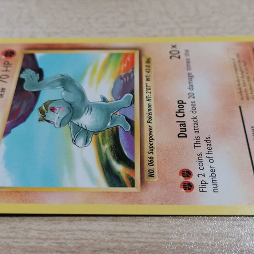 Pokémon Machop Evolutions 2016 card new