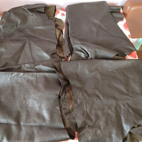 Genuine Lamb Leather cut factory new