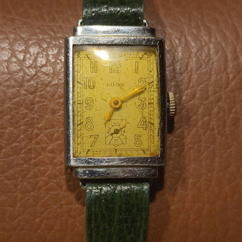 Lorex Art Deco Swiss Mechanical Watch, circa 1935–1945