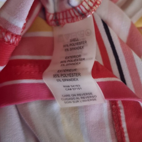 Tommy Hilfiger sleeveless blouse, multicolor, gold buttons