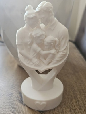 3D Printed Family Sculpture New